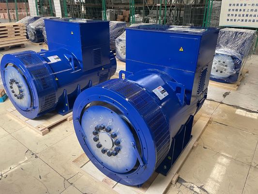 10kw 12,5kva 50 Hz 12/6 Dây cách điện Máy phát điện xoay chiều không chổi than Lớp h